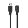 Nanocable Cable USB 3.0 de Tipo A a Micro USB B, 1 m, Negro